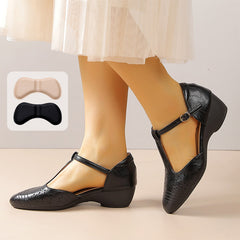 【35-42】Pantofi eleganți vintage francezi｜Design respirabil｜Confort pe tot parcursul zilei，🎁 OFERTĂ LIMITATĂ: Primești CADOU 2 perechi de protecții pentru călcâi!