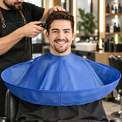 ✂️ Tunsul Acasă, Mai Simplu și Fără Mizerie! Pelerină Circulară Pliabilă pentru Colectarea Părului · Impermeabilă și Anti-Aderentă · Ideală pentru Copii, Adulți și Seniori!