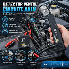 ⚡ Diagnostic Simplu și Rapid! Tester și Detector pentru Circuite Auto EM415PRO (6-42V)! Localizează Întreruperile și Scurtcircuitele Fără Deteriorarea Izolației · Indispensabil pentru Mașina Ta!