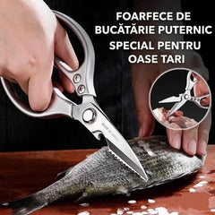 【Cumpără 1, primești 1 gratis】Foarfece de bucătărie multifuncționale 🍗 care pot tăia carne și oase de pui