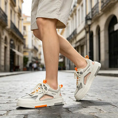 👟 Pantofi casual tip sneakers de vară, confortabili, cu design perforat și plasă respirabilă