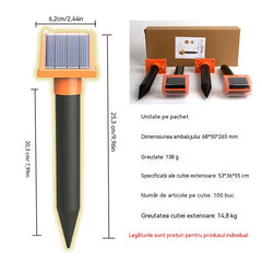 ☘️Promoție produs: Reducere 50%☘️ Repelent cu ultrasunete pentru animale, impermeabil și alimentat cu energie solară