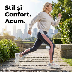 【35-40】Model nou de adidași sport pentru femei cu talpă groasă și material respirabil din plasă, 2026