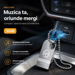 🚗🎵【Music U Disk】Vine cu 8000 de melodii, 600 MV-uri, efecte sonore 6D