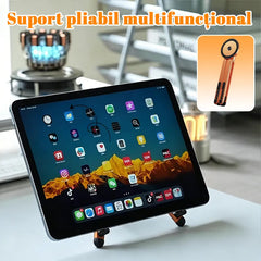 📱 Suport Universal Premium: Pliabil, Ultra-Stabil și cu Magnet Puternic – Pentru Birou, Bucătărie, Mașină sau Avion! 💻🔥