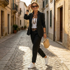 💎【Jachetă + pantaloni】Set casual modern la modă 2026 ✨