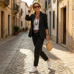 💎【Jachetă + pantaloni】Set casual modern la modă 2026 ✨