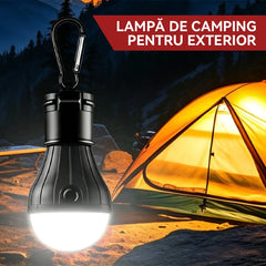 【Hit Camping 2026】Set 5 Becuri LED Portabile pentru Cort și Grătar, Lanterne Suspendabile cu Lumină Protecție Ochi și 3 Moduri! ⛺💡