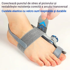 🦶 Corector reglabil pentru hallux valgus——Dispozitiv de corecție și protecție pentru degetul mare de la picior