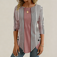 ✨🔥【S–5XL】Új 2026-os női csíkos mintás ing – laza szabás, divatos és kényelmes