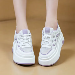 👟 Pantofi casual moderni confortabili respirabili cu talpă groasă