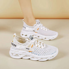 🏆【36-40】👟💖Pantofi noi de primăvară și vară din plasă respirabilă cu talpă groasă