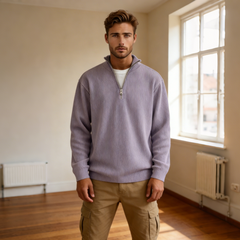 🔥【S-5XL】Új férfi állógalléros pulóver