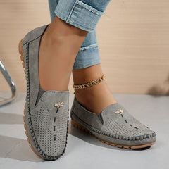👟Mocasini damă populari, culoare uni – comozi, casual și ușor de asortat
