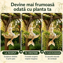 ✨ Transformă-ți grădina într-un basm! Ghiveci suspendat decorativ cu design artistic de poveste! 🌸🧚‍♀️
