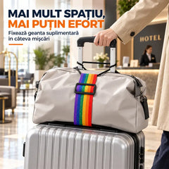 🧳 Curea de Fixare Bagaje (Ofertă Specială: Cumperi 1, Primești 4!) – Călătorește mai ușor și fără efort! ✈️✨