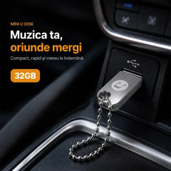 🚗🎵【Music U Disk】Vine cu 8000 de melodii, 600 MV-uri, efecte sonore 6D