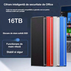 【🔥Más de 9999+ vendidos】Disco duro portátil de transferencia ultrarrápida de 150 M/S【16T】