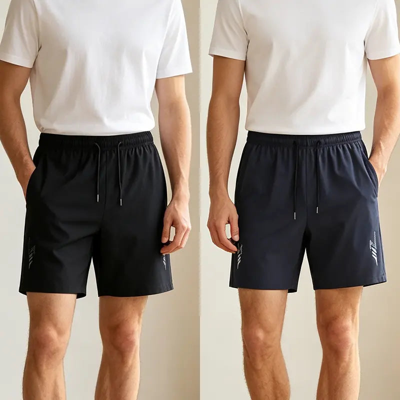 🩳 Răcoare la 40°C! Pantaloni Scurți din Mătase de Gheață – Ultra-Subțiri, Iute-Uscabili, Mărimi L-5XL (3 Culori) cu Ofertă 1+1 GRATIS! 🧊🔥