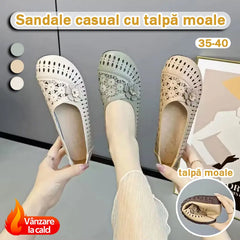 ✨【35-40】Pantofi de dama，Pantofi cu talpă moale anti-alunecare din piele de vacă