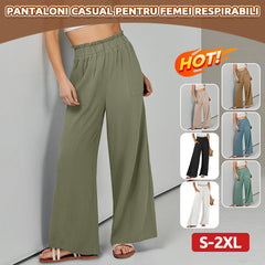 🏆✨ 【campion la vânzări în magazin】pantaloni casual din bumbac și in, model nou 2026, stil modern