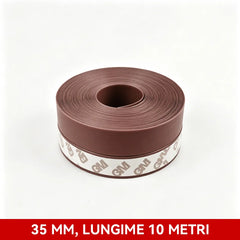 Protecție totală 4-în-1: Lățime de 35mm și lungime de 10 metri pentru o izolare fonică, termică și anti-praf de lungă durată.