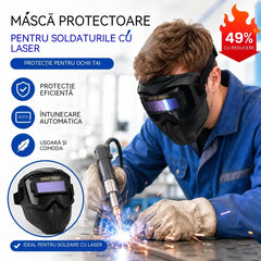 🔥Mască de sudură facială completă cu schimbare automată a luminii