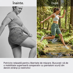 50% reducere 💥 【XS-3XL】Pantaloni scurți cargo pentru femei, cu uscare rapidă și buzunare🩳