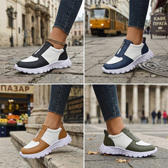 【36-44】Pantofi Sport cu Fermoar și Talpă Flexibilă – Confort Maxim și Încălțare Rapidă