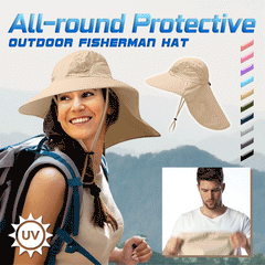 ☀️🧢 Pălărie de soare pentru exterior, cu protecție UV — SPF 50+