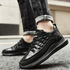 【50% OFF🔥7 napon belül kézbesítjük🔥】👞【38-48】🐊Luxus olasz sportcipők krokodilmintával