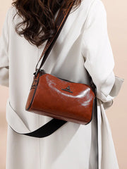 👜【Piele Naturală de Calitate Premium】Geantă Mare de Umăr, Elegantă și Moale