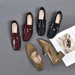 👡【Ofertă fierbinte🔥】【35-40】 Pantofi din piele naturală pentru femei | La modă, confortabili și anti-alunecare