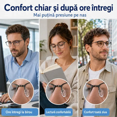 👓 Spuneți adio urmelor lăsate de ochelari și alunecării acestora! Suporturi nazale din silicon ultra-moale cu pernițe pneumatice – cumpărați unul și primiți unul gratis, plus un set complet de instrumente! ✨☁️