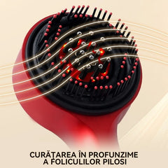 📢📢Ofertă specială!! ⏰Pieptene electric de masaj cu spray airbag și funcții de uleiuri esențiale, un pieptene două în unu pentru masaj și pulverizare✨🔥
