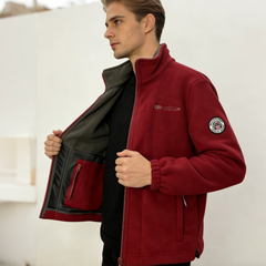 ❄️🧥Férfi vastag gyapjú bársonykabát, plus size, meleg és kényelmes őszre és télre