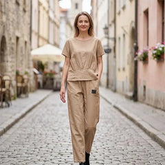 Set Casual din Material Premium – Confort Absolut și Eleganță Relaxată în Fiecare Zi! 🌿✨