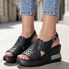 🔥【35-40】Sandale cu cizmă cu talpă moale și talpă moale retro