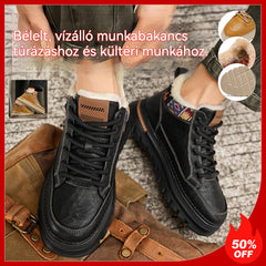 ❄️ Téli termo csizma hegyekbe és aktív kikapcsolódásra, betoldással - férfi Martin csizma