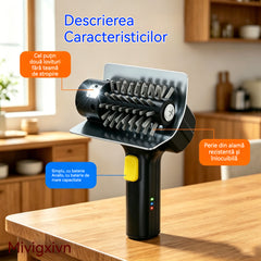 🔋🧹 Cepillo eléctrico inalámbrico para limpieza de barbacoas – batería de litio, multifuncional y fácil de usar 🔥🍖