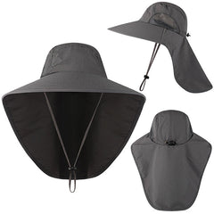 ☀️🧢 Pălărie de soare pentru exterior, cu protecție UV — SPF 50+
