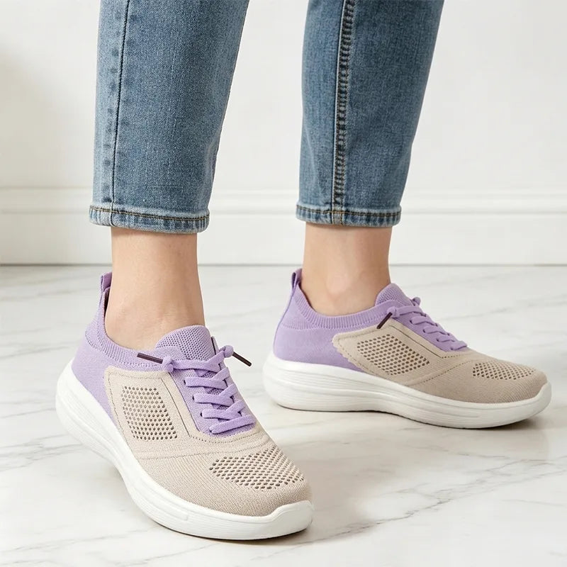 👟 Pantofi casual din material tricotat respirabil, confortabili și ușori