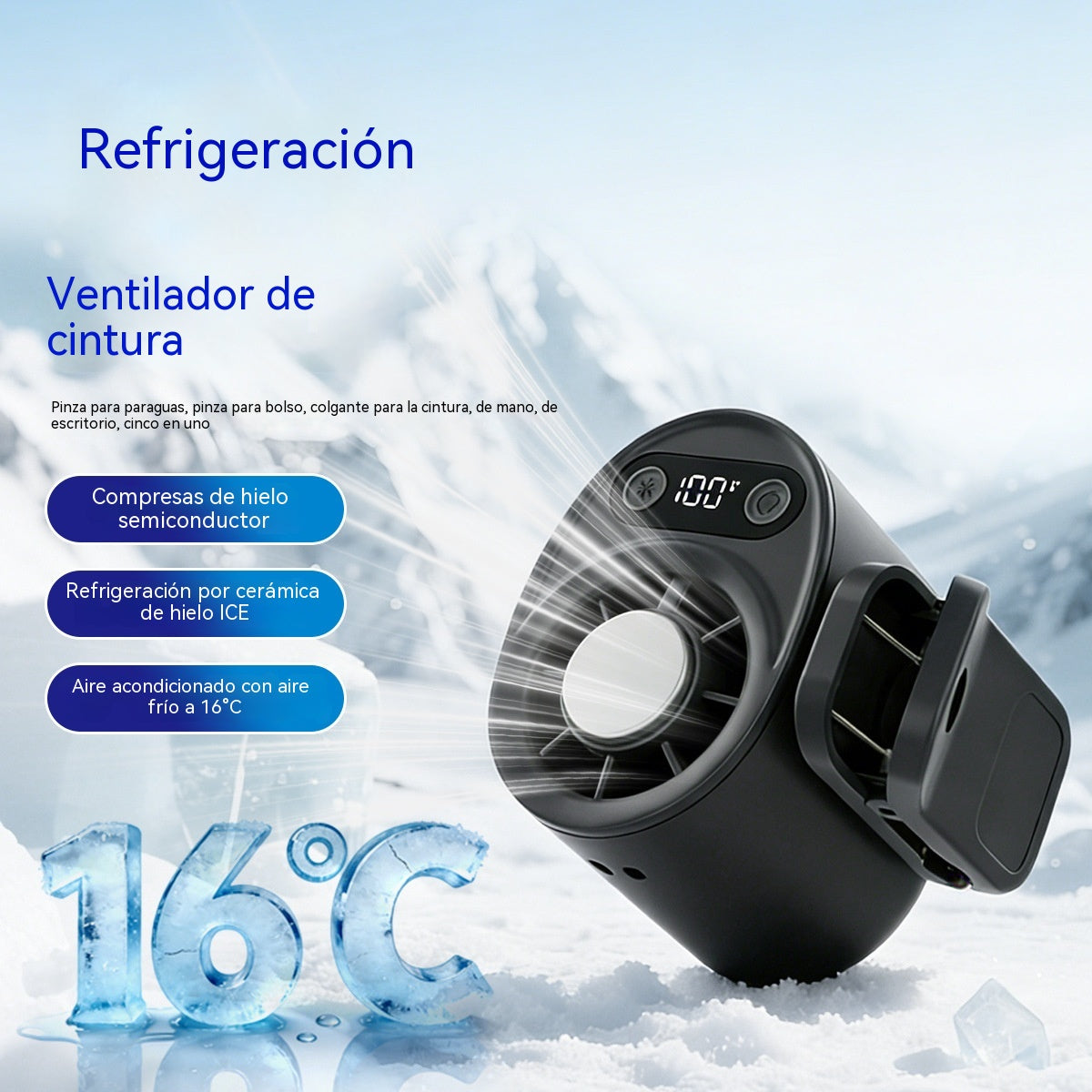 ✨Ventilator turbo portabil pentru răcirea mașinii
