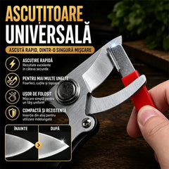 🔪 Cuțitul tocit devine ascuțit într-o secundă! Un dispozitiv portabil multifuncțional de ascuțit cuțitele din aliaj dur – cumpără două și primești două gratis, primești 4 bucăți! ✨🛠️