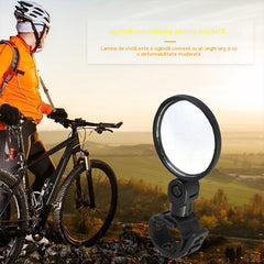 🚴🏍️【o pereche】Oglinză retrovizoare rotativă la 360 de grade