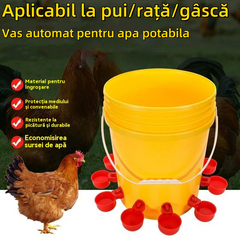 【49%OFF】🔥🐔【Cumpărați 5 și primiți 5 gratuit】【10 buc】Bol de băut automat pentru păsări de curte