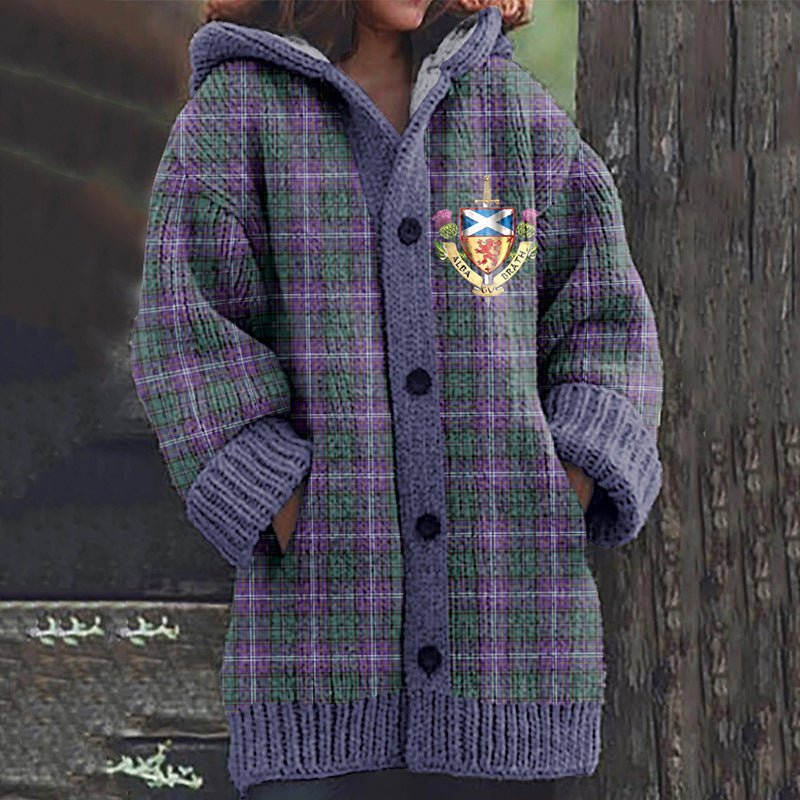 ❄️ Új, kényelmes, vintage stílusú gyapjú kötött kardigán kabát