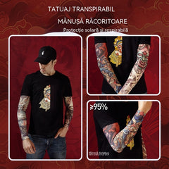 Set de 10 bucăți – Cele mai vândute mâneci de tatuaj ale verii. Realiste și fără cusături.