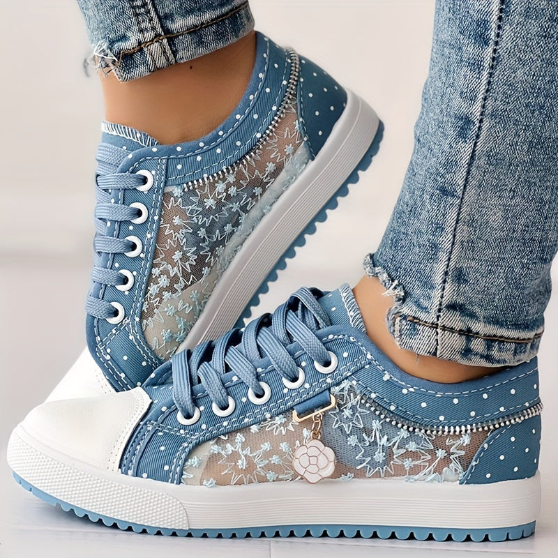 💕【35-42】2026 Pantofi de pânză casual din dantelă la modă