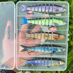 🎣【4 articole】Momeală artificială de pescuit multi-segment
